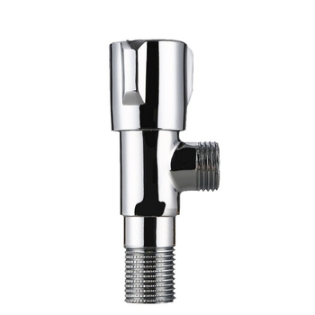 Bakreni kutni ventil s 1 ulazom i 2 izlaza za toplu i hladnu vodu, DN15s, Ø15, navoj