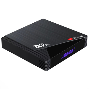 TX9 PRO Android TV Box — četverojezgreni Allwinner, 4K 3840x2160, 1GB RAM