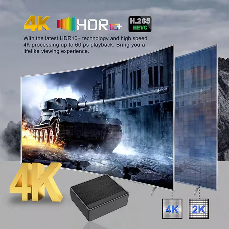 New Lemon Mini TV Box Quad-Core H618 Android 2GB RAM 1080p Screen Mirroring