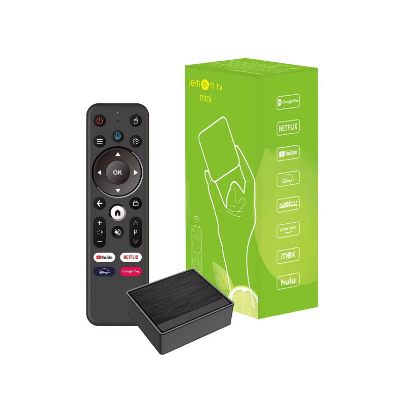 New Lemon Mini TV Box Quad-Core H618 Android 2GB RAM 1080p Screen Mirroring