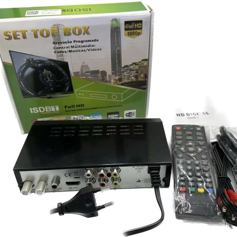 KY ISDB-168 zemaljska digitalna set-top kutija, 1080p, ECOS OS, 512MB RAM, USB/HDMI/AV, Ali čip