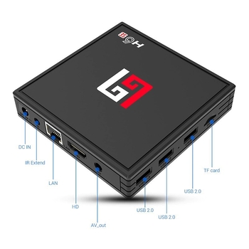 Sieťová set-top box s procesorom H616, Linux, 4K výstup, 2GB RAM a 8–128GB úložiska