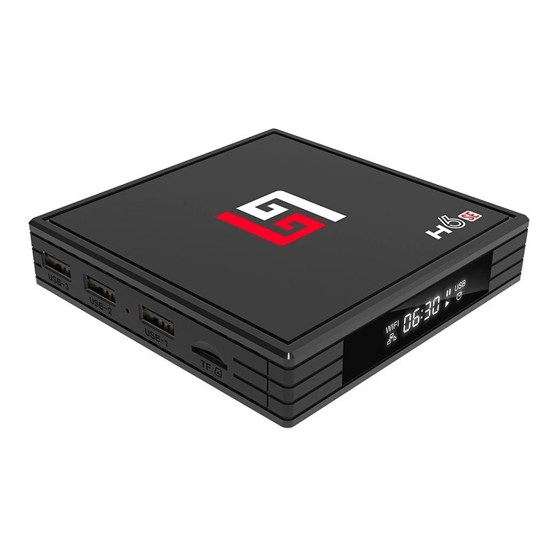 Sieťová set-top box s procesorom H616, Linux, 4K výstup, 2GB RAM a 8–128GB úložiska