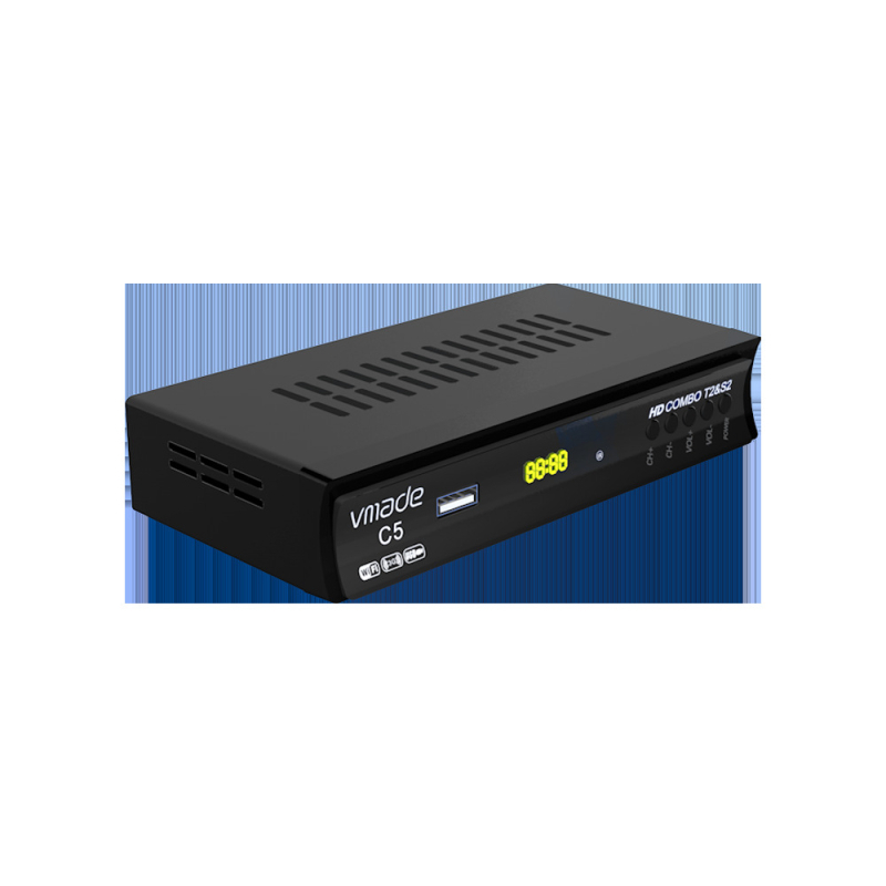 HD set-top kutija s 1080p, dvostruki jezgri Sunplus, ECOS OS, vanjska pohrana 1TB, USB/HDMI/AV/Koaksijalna/TV sučelja