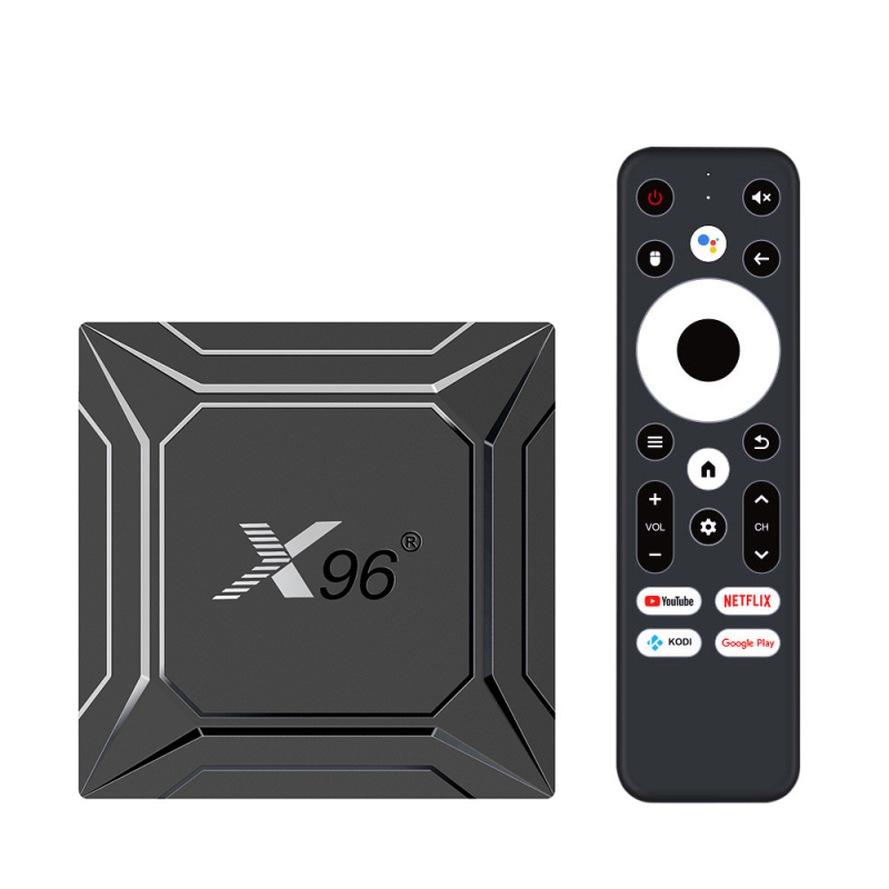 Android TV Box S905X5M Quad-Core, 4GB RAM, Android 14, Dual-Band Wi-Fi, HDMI izlaz 1080p
