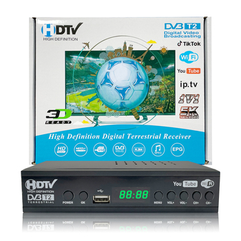 DVB-T2 WiFi Digitalni TV set-top kutija, 1080p, 500GB skladište, USB/HDMI/AV
