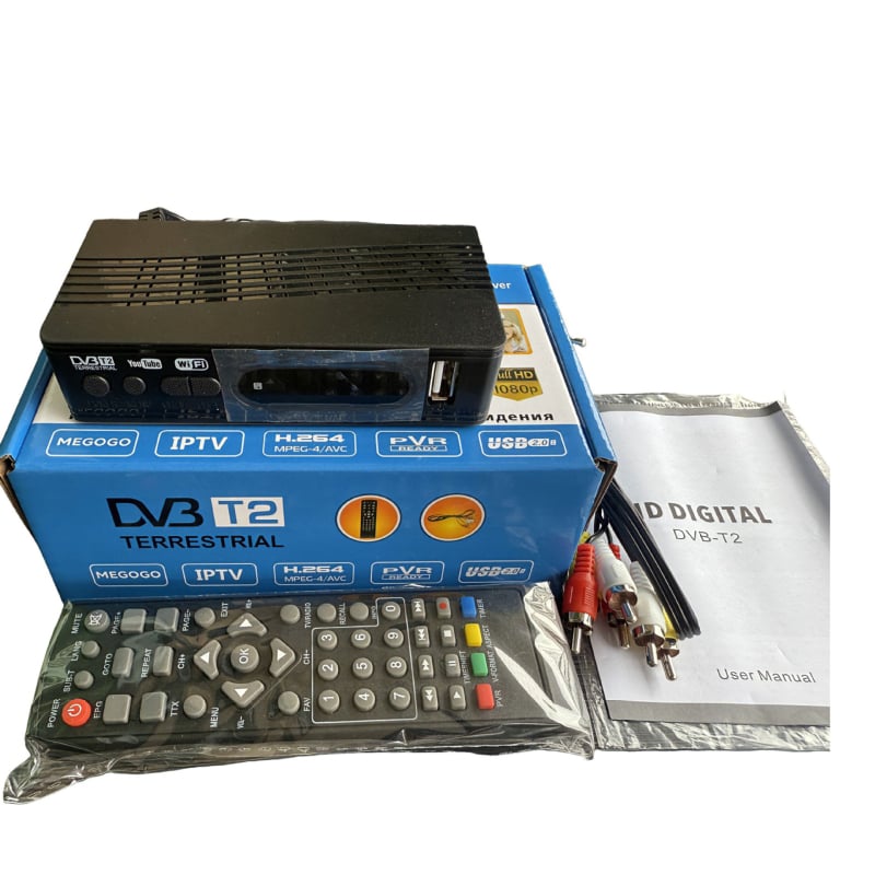 Decodor TV DVB-T2 digital