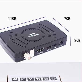 Mini DTMB set-top box Kaiboshi D919 (HDMI, AV; Hmotnosť 0.3)