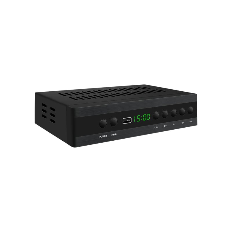 DVB-T2 set-top box s HEVC, 1080p, četverojezgreni procesor, Wi-Fi, HDMI