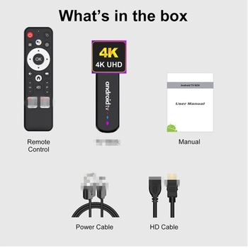 Android TV Box s procesorom S905L, 2GB RAM, 16GB memorije, 4K izlaz, HDMI