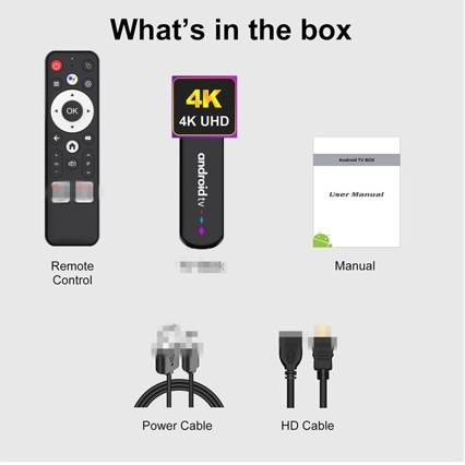 Android TV Box s procesorom S905L, 2GB RAM, 16GB memorije, 4K izlaz, HDMI