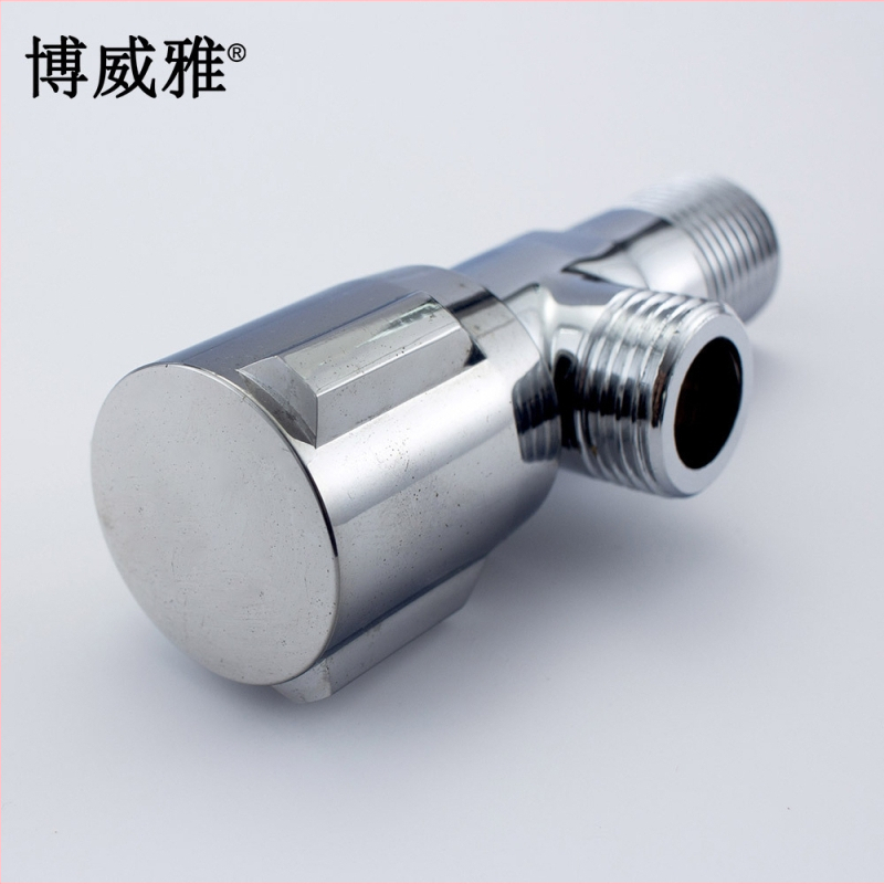 Szögcsap sárgaréz testű és rézmagos, falba épített telepítés — BWY-P001, forró/hideg univerzális, WC-hez, mosdóhoz, konyhai csaphoz és mosógéphez