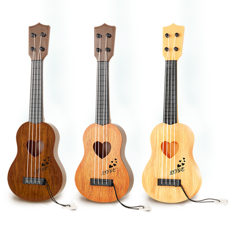 Dječja voćna gitara-ukulele - edukativna plastična igračka za djecu 4-6 godina, kategorija gitara/bas, pakiranje u kutiji, interaktivno učenje