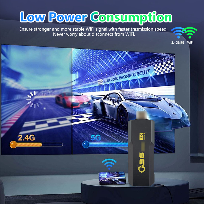 Android TV kutija s 5G, 1080p izlaz, 1GB RAM, podrška TF kartici