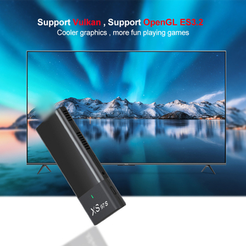 Xs97 S3bt Android TV Box — 1080p, štvorjadrový procesor A35, 2GB RAM, 8GB úložiska