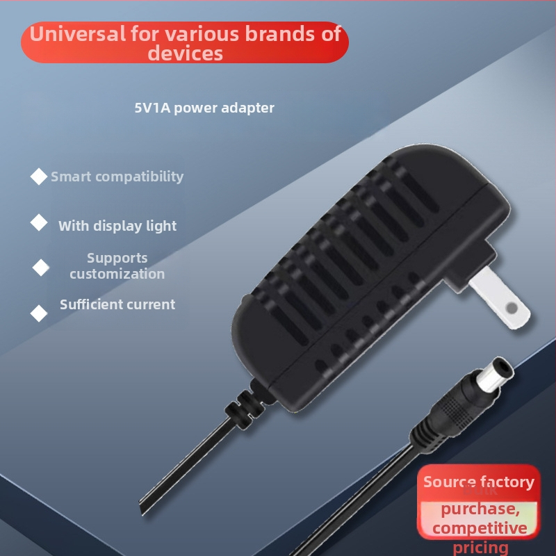 Napájací adaptér 5V 1A pre optický router, set-top box, stolnú lampu a kozmetické zariadenie
