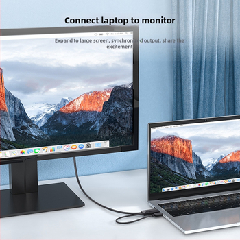 HDMI na VGA konverzný kábel Z128C, meďný jadro, pokročilý čip, dĺžka 1–10 m