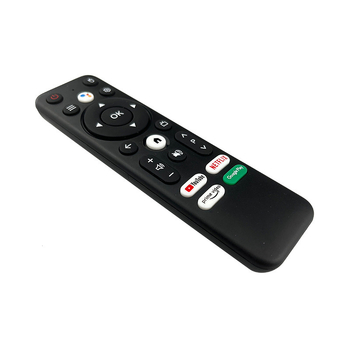 Távirányító, 22 gomb, Bluetooth hangvezérlés, ATV TV Box-szel kompatibilis, Google-hitelesített