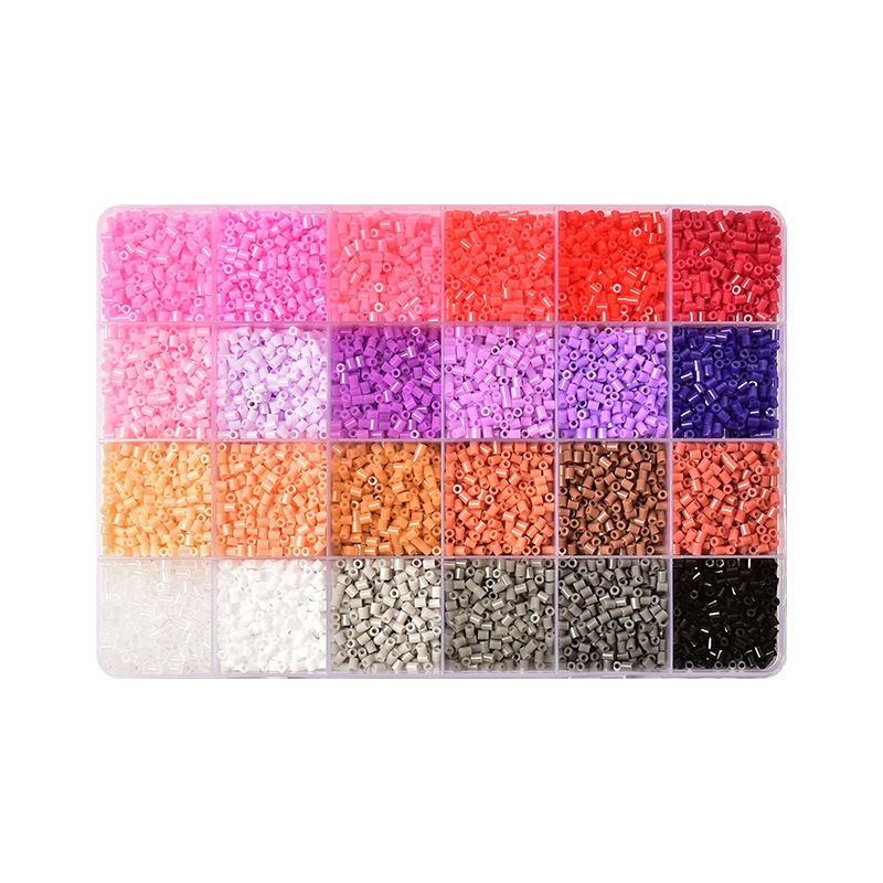 Refil paket perli za plošne puzzle – Plastične perle, 500 komada, marka Yan meow, za uzrast 7–14 godina