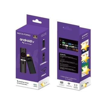 Mx10 f3pro αποκωδικοποιητής τηλεόρασης με Allwinner H313, 2GB RAM, 1080p, Bluetooth και διπλής ζώνης Wi-Fi