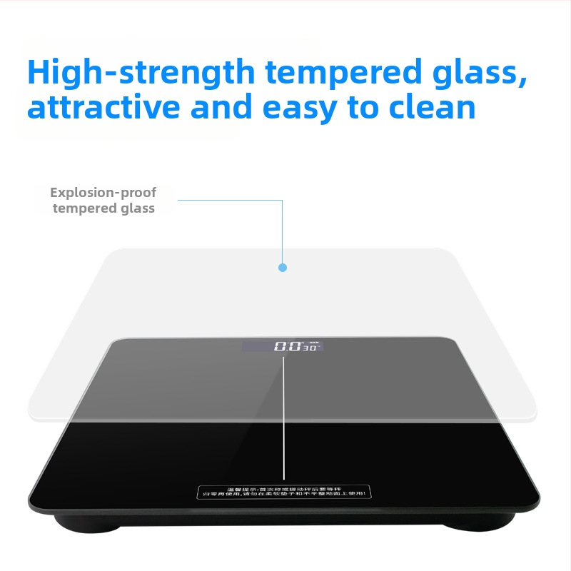 Magas precíziójú testsúlymérleg – CHANGXIE/Long Association Electronics, 180 kg teherbírás, felnőtteknek