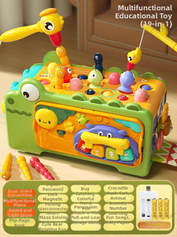 Višenamjenska obrazovna ritmička igračka za dojenčad i djecu do 3 godine, plastika, Equation Toys, 3C certifikat 2022152202040776