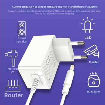 Napajanje za digitalni okvir za fotografije – izlazi 12V 1.5A, 9V 2A, 5V 3A; ulaz 100–240V; CE certifikat; model XSD-1201500DEUD