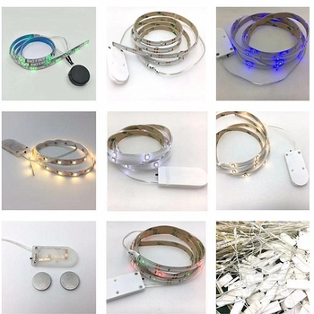 Λωρίδα LED με μαγνητικό διακόπτη, 60 LED 2835, είσοδος 5V, δέσμη 120°, ρυθμιζόμενη μέσω εξωτερικού ελέγχου