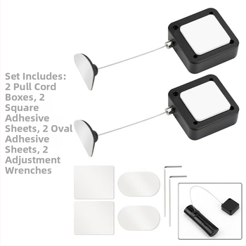 Langzheng Electronics LZ-098 Húzható távirányító tekercs acélsodronnyal, anti-loss zár, asztali kijelzőhöz (Model LZ-098, Hőmérséklet -30–70°C, Páratartalom ≤90%)