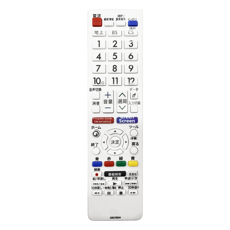 Diaľkové ovládanie pre Sharp TV set-top box, IR a Bluetooth, značka Kimpuda, model 01