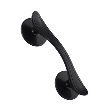 Üvegajtó szívófejes kilincs – telepítés nélkül, műanyagból, ABS felülettel, modell SCMDKLS, modern minimalist stílus