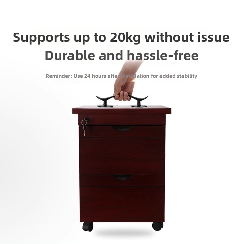 Üvegajtó szívófejes kilincs – telepítés nélkül, műanyagból, ABS felülettel, modell SCMDKLS, modern minimalist stílus