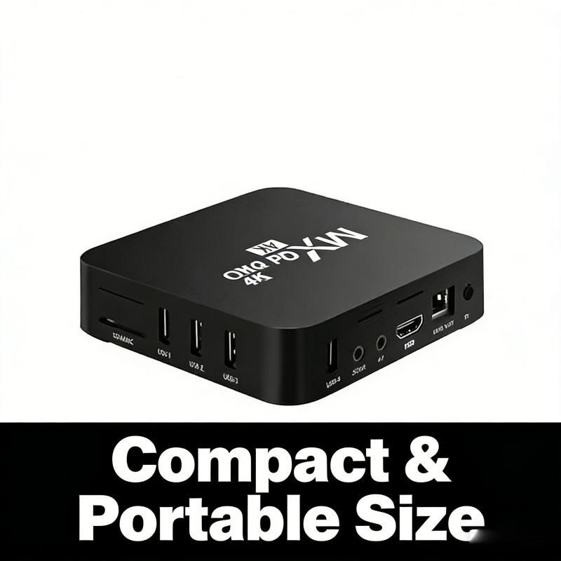 MXQ Android TV Box με RK3228A επεξεργαστή, 1GB RAM, 8GB αποθήκευση, 4K HDMI, Android