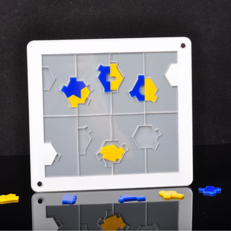 Akrilni ravni puzzle, Napredna razina, Obrada i prilagodba dostupni, Za uzrast 14+