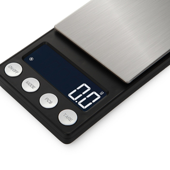 Цифрова джобна везна за бижута, прецизност 0.01 g, модел 186, обхват 0–1000 g, захранване с 2 батерии #7
