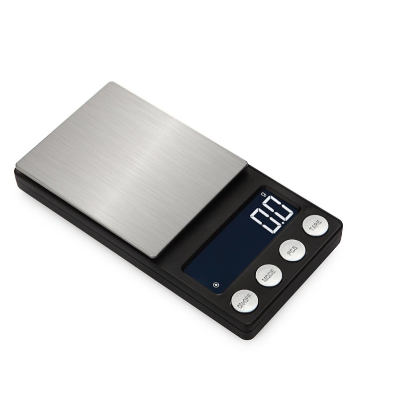 Цифрова джобна везна за бижута, прецизност 0.01 g, модел 186, обхват 0–1000 g, захранване с 2 батерии #7
