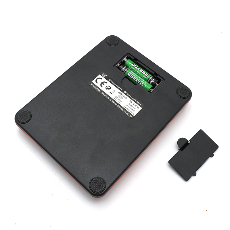 Кухненска везна, модел P222, диапазон 500–5000 г, неръждаема стомана, електронна, захранване батерии