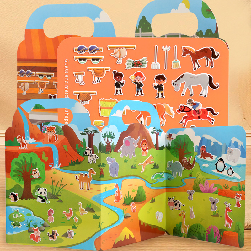 Plošni puzzle set za djecu, kuhinjska tema, papir, uzrast 4–6 godina, DIY i OEM prilagodba