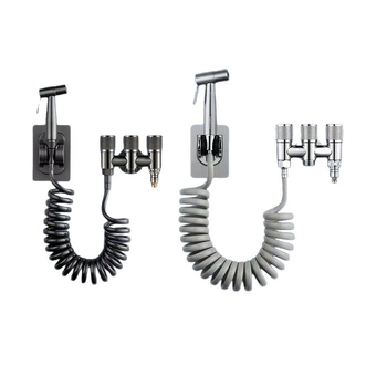 Mosógép beömlő szelep: 1 bemenet, 3 kimenet, automatikus vízstop, 4-utas elosztó, cink ötvözet, modern stílus, testreszabás elérhető