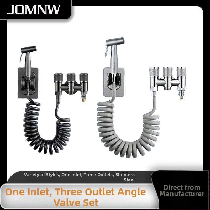 Mosógép beömlő szelep: 1 bemenet, 3 kimenet, automatikus vízstop, 4-utas elosztó, cink ötvözet, modern stílus, testreszabás elérhető