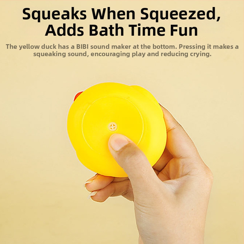 Водна играчка: патица Tongmeng, винил, звук, водни забавления, възраст 15–35