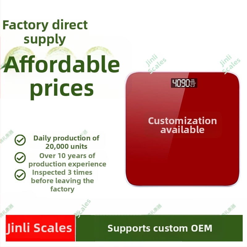 Elektronikus testsúlymérleg, 180 kg kapacitás, működés akkumulátorral/töltéssel, Junwang Factory