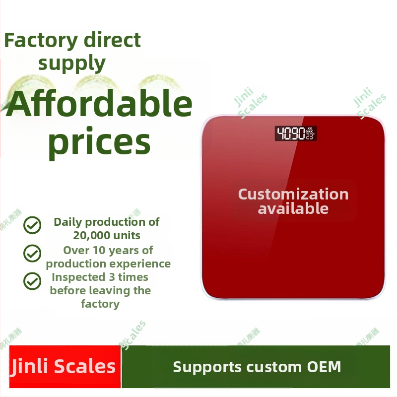 Elektronikus testsúlymérleg, 180 kg kapacitás, működés akkumulátorral/töltéssel, Junwang Factory