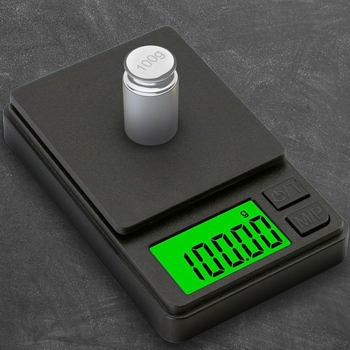 Mini vaga za nakit 0,01 g, digitalna vaga za nakit visoke preciznosti, kompaktna elektronička vaga za grame i karata