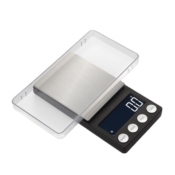 Mini vaga za nakit, prijenosna elektronička vaga, točnost 0,01 g, kapacitet 500 g, model 186, napajanje 2× AAA baterije