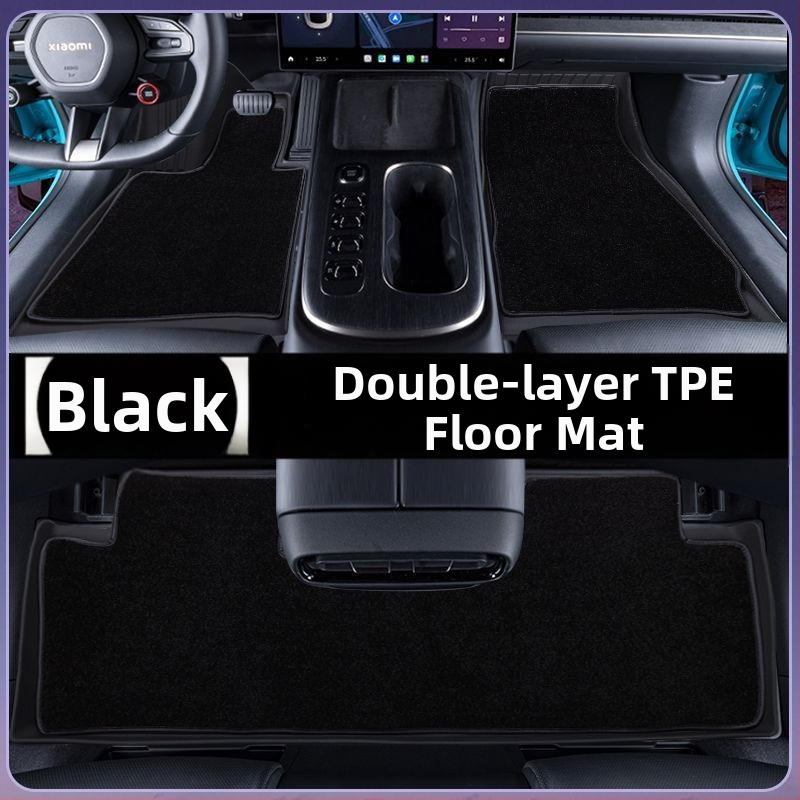 TPE koberce do auta pre päťmiestne vozidlo, pruhovaný vzor, značka Hesheng, prispôsobiteľné