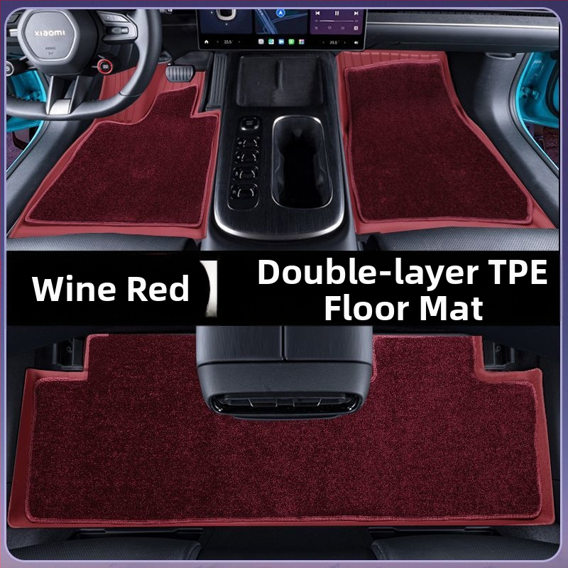 TPE koberce do auta pre päťmiestne vozidlo, pruhovaný vzor, značka Hesheng, prispôsobiteľné