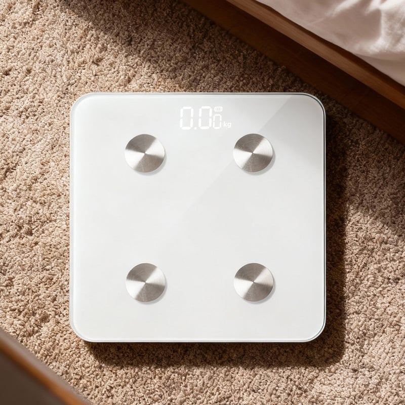Умна скала за телесна мазнина с Bluetooth, BMI прецизна електронна везна, поддръжка за APP и SDK интеграция, диапазон 5–180 кг