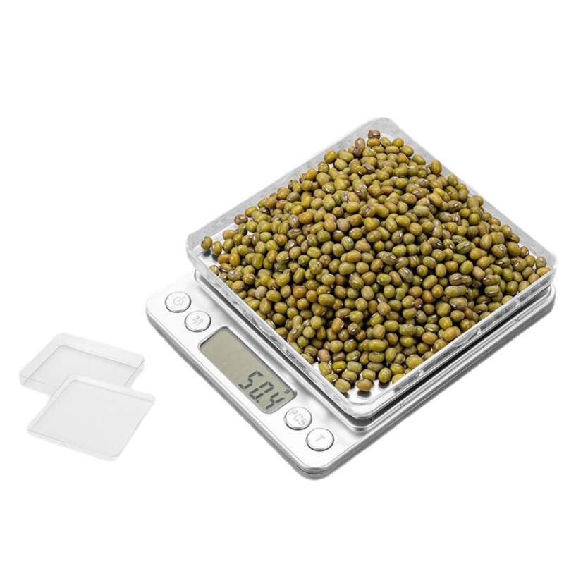 I2000 ékszer- és konyhai mérleg – 0.01 g pontos mérés, max. 3000 g kapacitás, elektronikus kijelző, USB vagy elem áramellátás