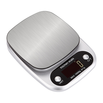 Digitális konyhai mérleg, márka DGGY, modell DGGY-305, mérési tartomány 10 kg, elektronikus mérés, 2x AAA tápegység.